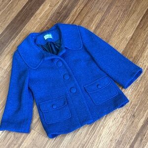 Emmelee for F.C. Royal Blue Pea Coat